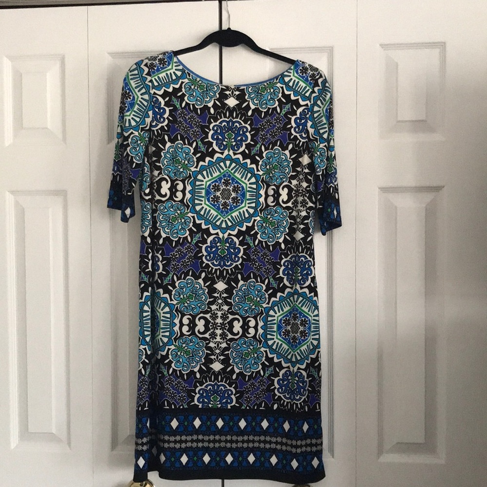 Beautiful Patterned short sleeve Dress